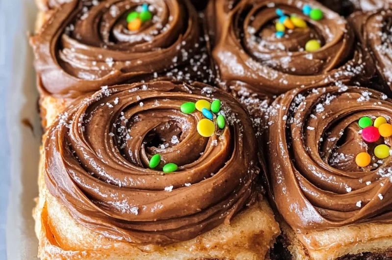 Chocolate Orange Cinnamon Rolls