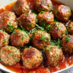 Classic Italian Meatballs (Tender and Juicy!)