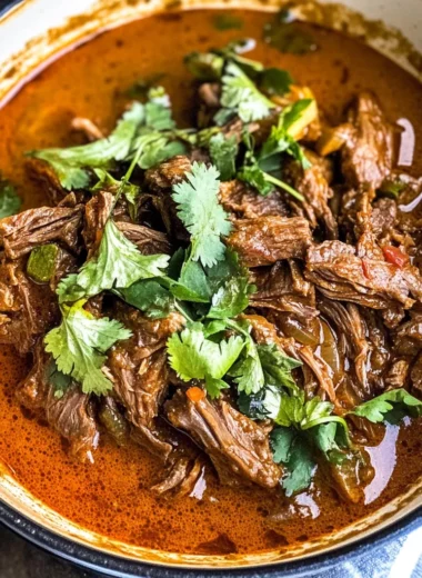 Coconut Red Curry Drip Beef