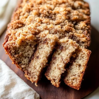 Coffee Cake Banana Bread