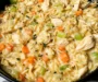 Creamy Chicken Pot Pie Orzo Recipe