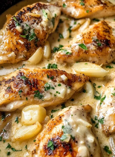 Creamy Garlic Chicken