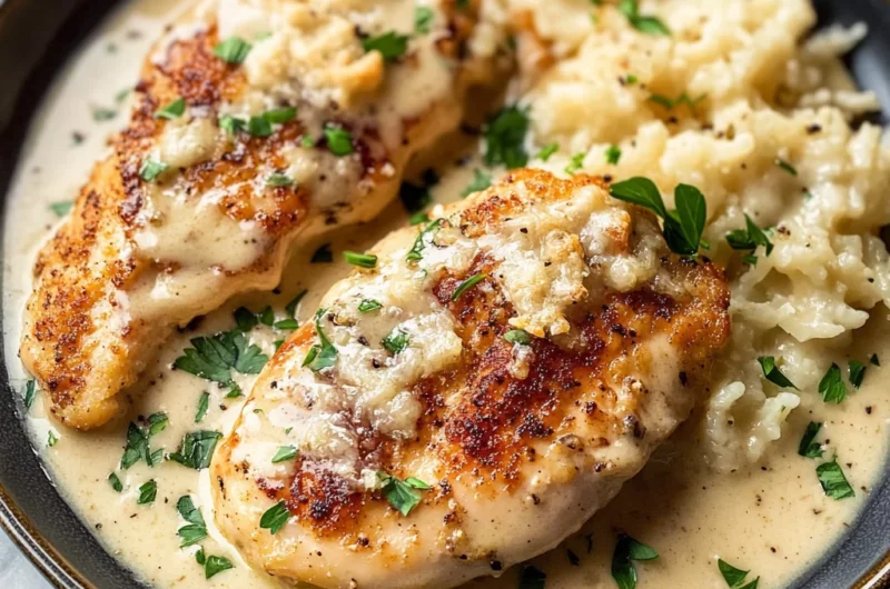 Creamy Garlic Parmesan Chicken