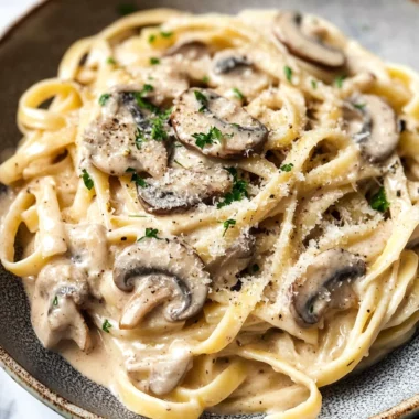 Creamy Mushroom Pasta