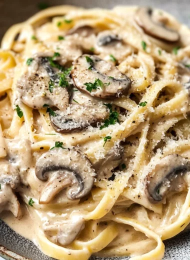 Creamy Mushroom Pasta