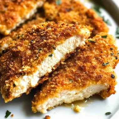 Crispy Chicken Cutlets
