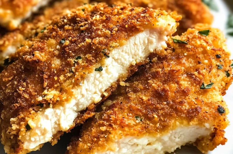 Crispy Chicken Cutlets
