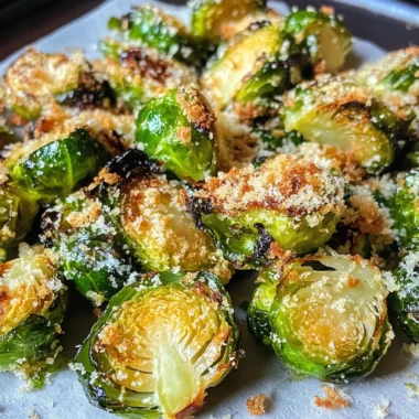 Crispy Smashed Brussels Sprouts