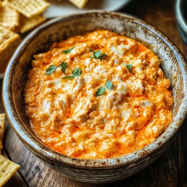 Crockpot Buffalo Chicken Dip Recipe