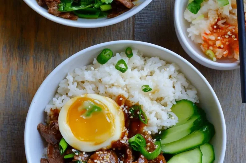 Easy Beef Bulgogi Bowls