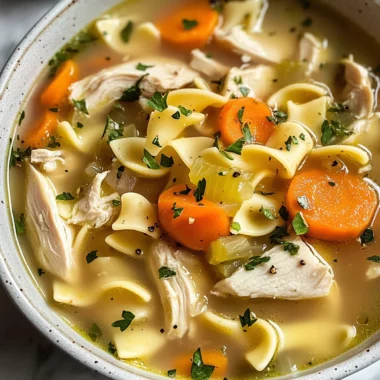 Easy Chicken Noodle Soup