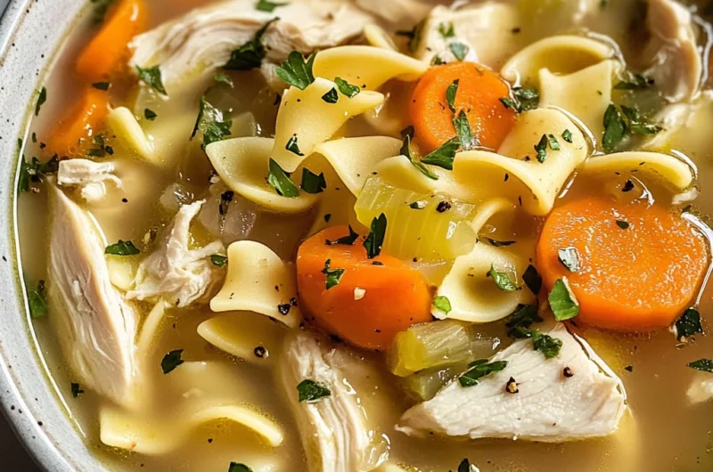 Easy Chicken Noodle Soup