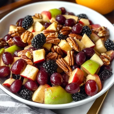 Fall Fruit Salad