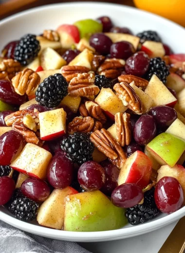 Fall Fruit Salad