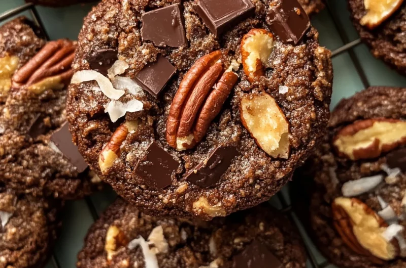 German Chocolate Cookies