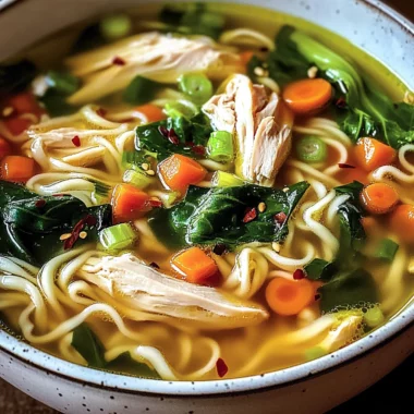 Ginger Garlic Chicken Noodle Soup: An Incredible Ultimate Recipe for Comfort