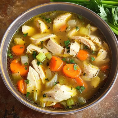 Grandma's Homemade Chicken Soup