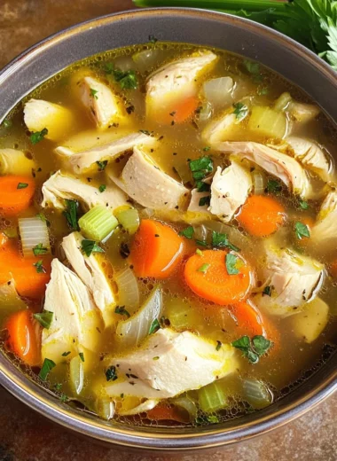 Grandma's Homemade Chicken Soup