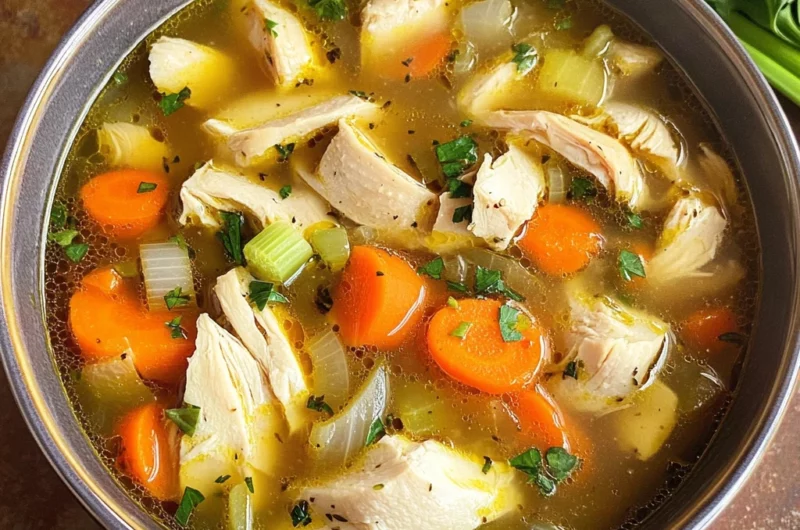 Grandma's Homemade Chicken Soup