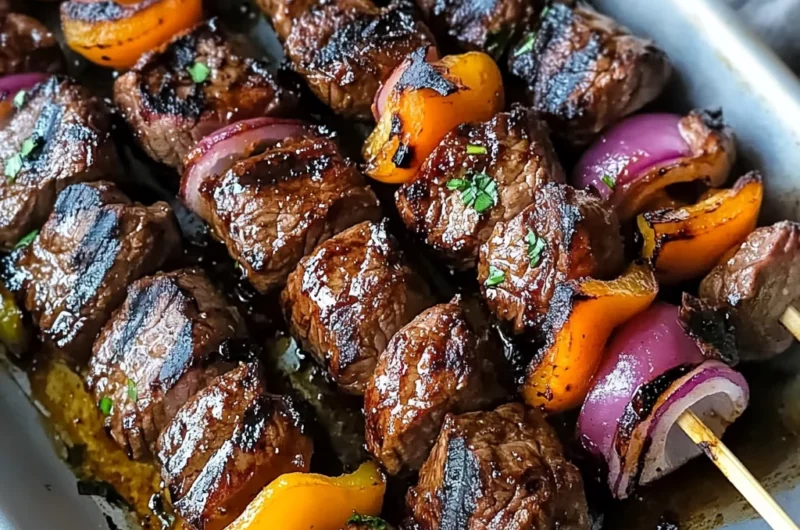 Healthy Skirt Steak Kabobs