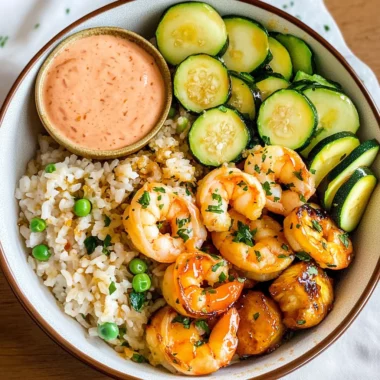 Hibachi Shrimp Rice Bowls