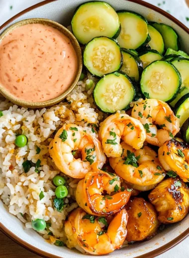 Hibachi Shrimp Rice Bowls