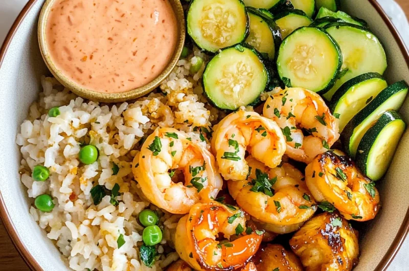 Hibachi Shrimp Rice Bowls