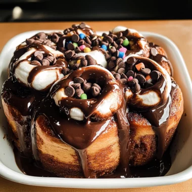 Hot Chocolate Cinnamon Rolls