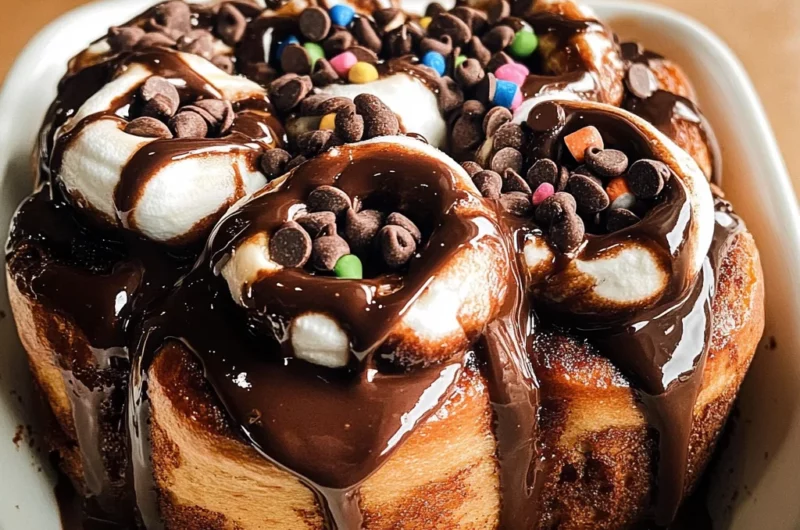 Hot Chocolate Cinnamon Rolls