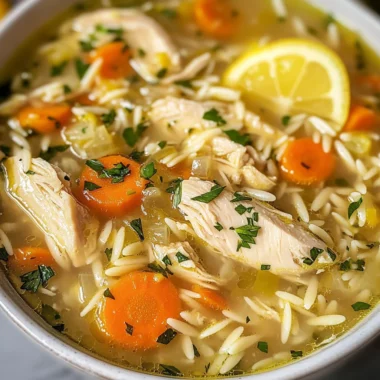 Lemon Chicken Soup Recipe