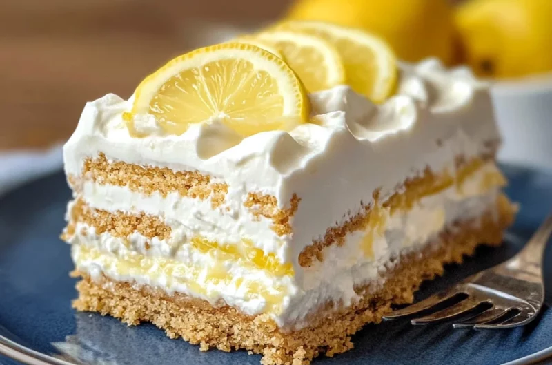 Lemon Icebox Cake
