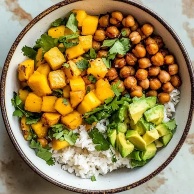 Mango Chickpea Salad
