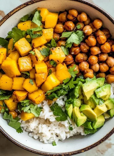 Mango Chickpea Salad