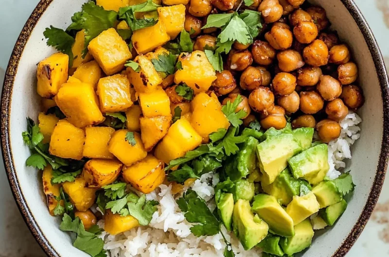 Mango Chickpea Salad