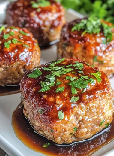Mini Turkey Meatloaf