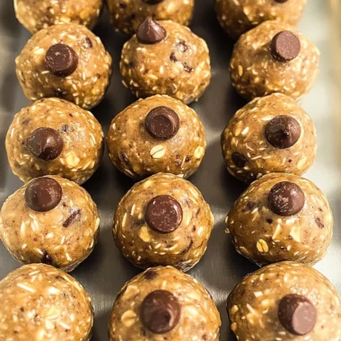 No Bake Protein Balls