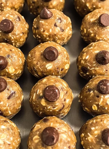 No Bake Protein Balls