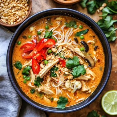One Pot Thai Chicken Soup