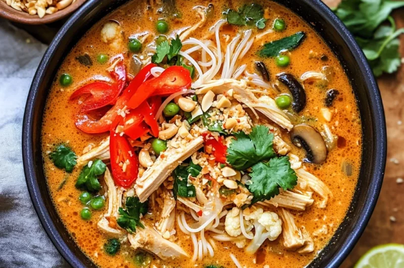 One Pot Thai Chicken Soup