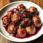 Quick Cranberry Meatballs (Christmas Recipe)