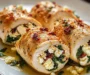 Rolled Up Chicken with Feta, Spinach, and Sun-Dried Tomatoes