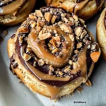 "Snickers" Cinnamon Rolls