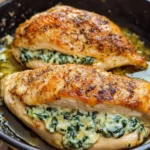 Spinach Stuffed Chicken Breasts