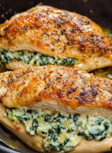Spinach Stuffed Chicken Breasts