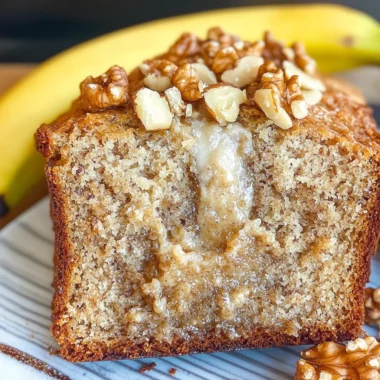 Starbucks Copycat Banana Nut Bread