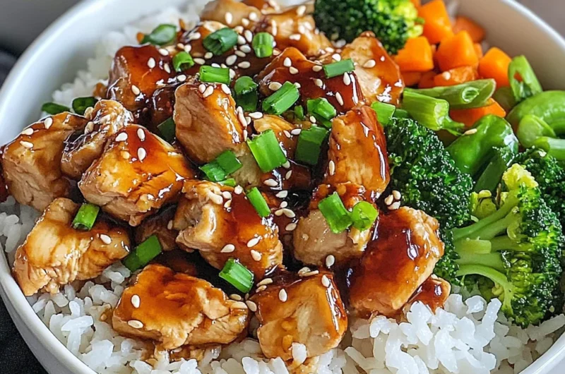Teriyaki Chicken Rice Bowl