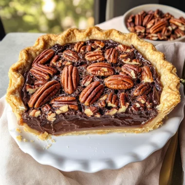 Texas Chocolate Pecan Pie
