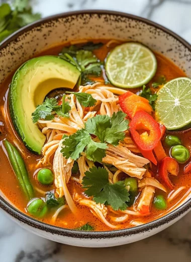 Thai Chicken Noodle Soup