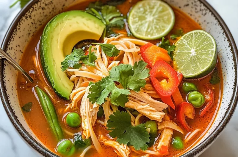 Thai Chicken Noodle Soup