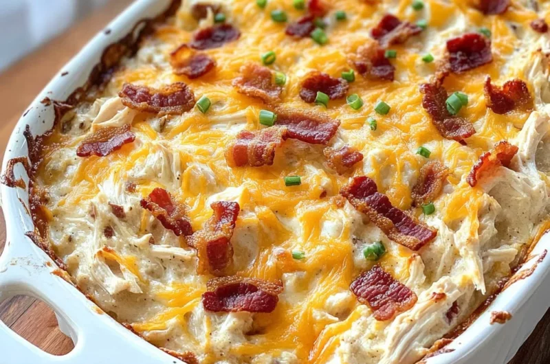Warm Crack Chicken Dip
